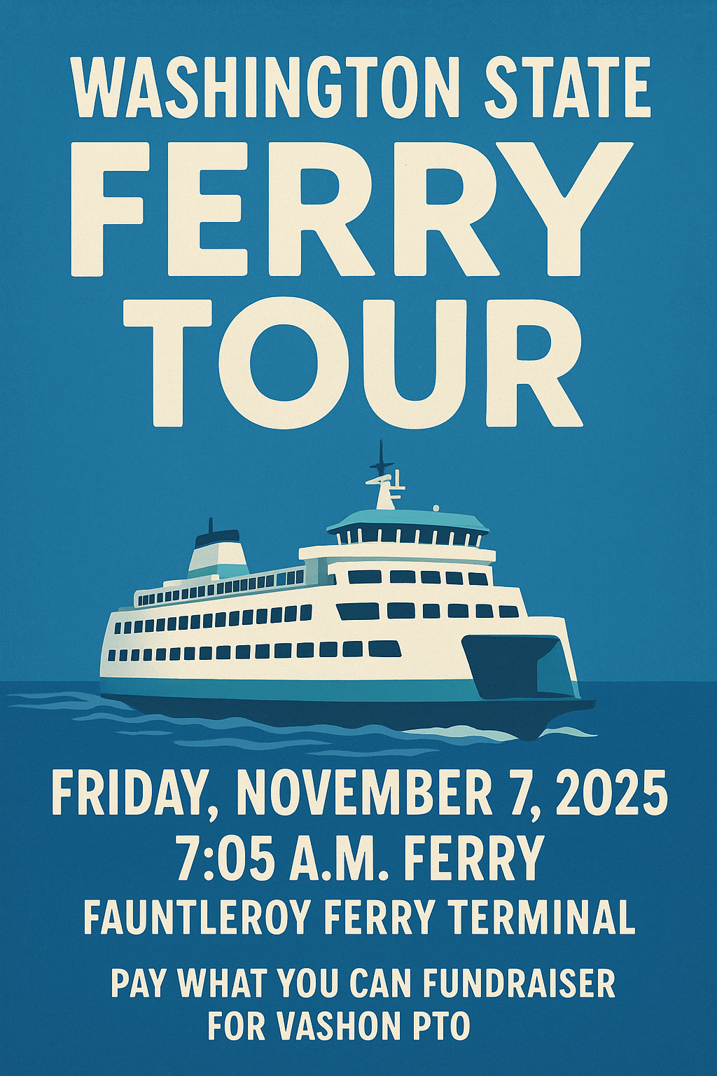 Campaign cover image for WSF Ferry Tour