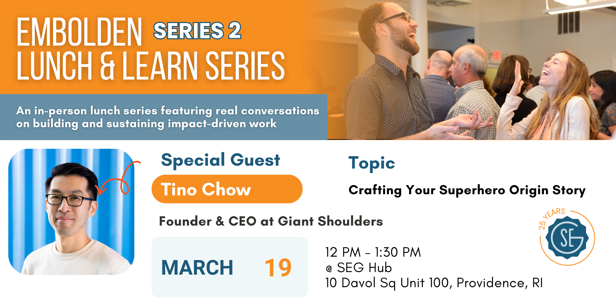 Campaign cover image for Embolden Lunch & Learn Series