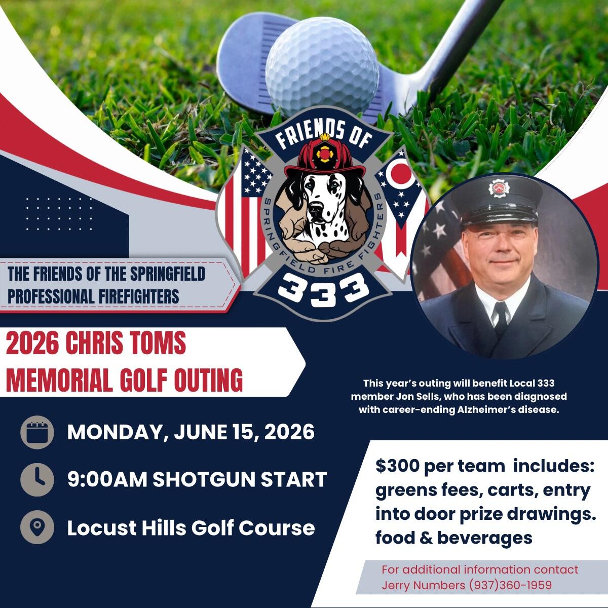 Campaign cover image for 2026 Chris Toms Memorial Golf Outing