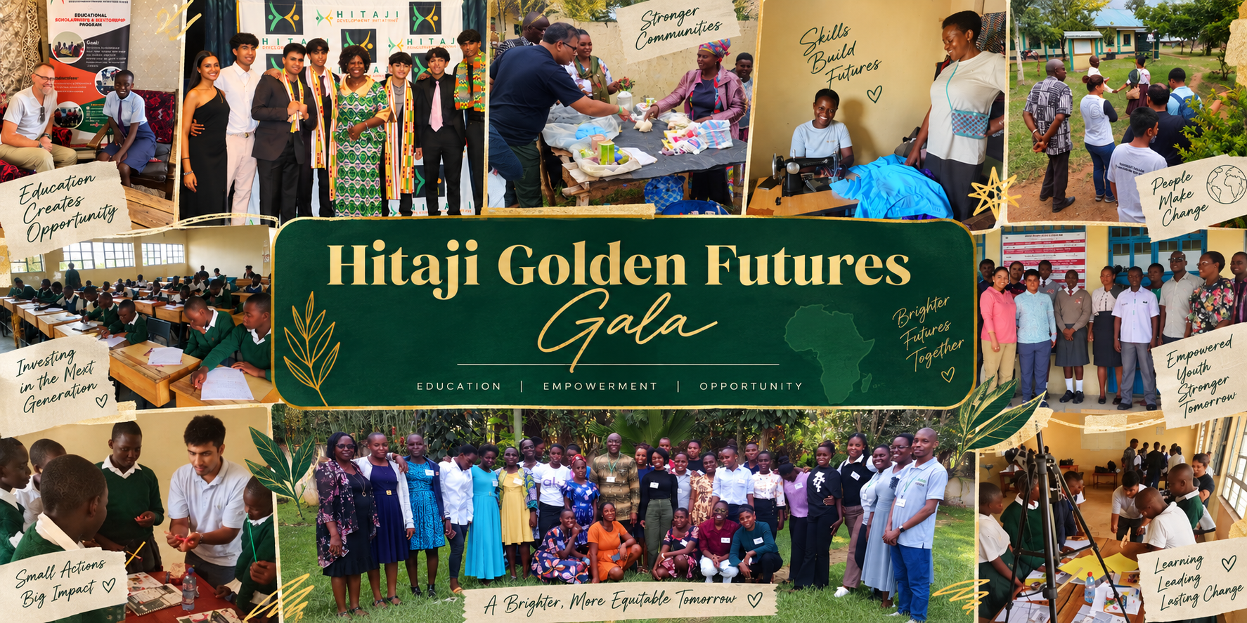 Campaign cover image for Hitaji Golden Futures Gala 2026
