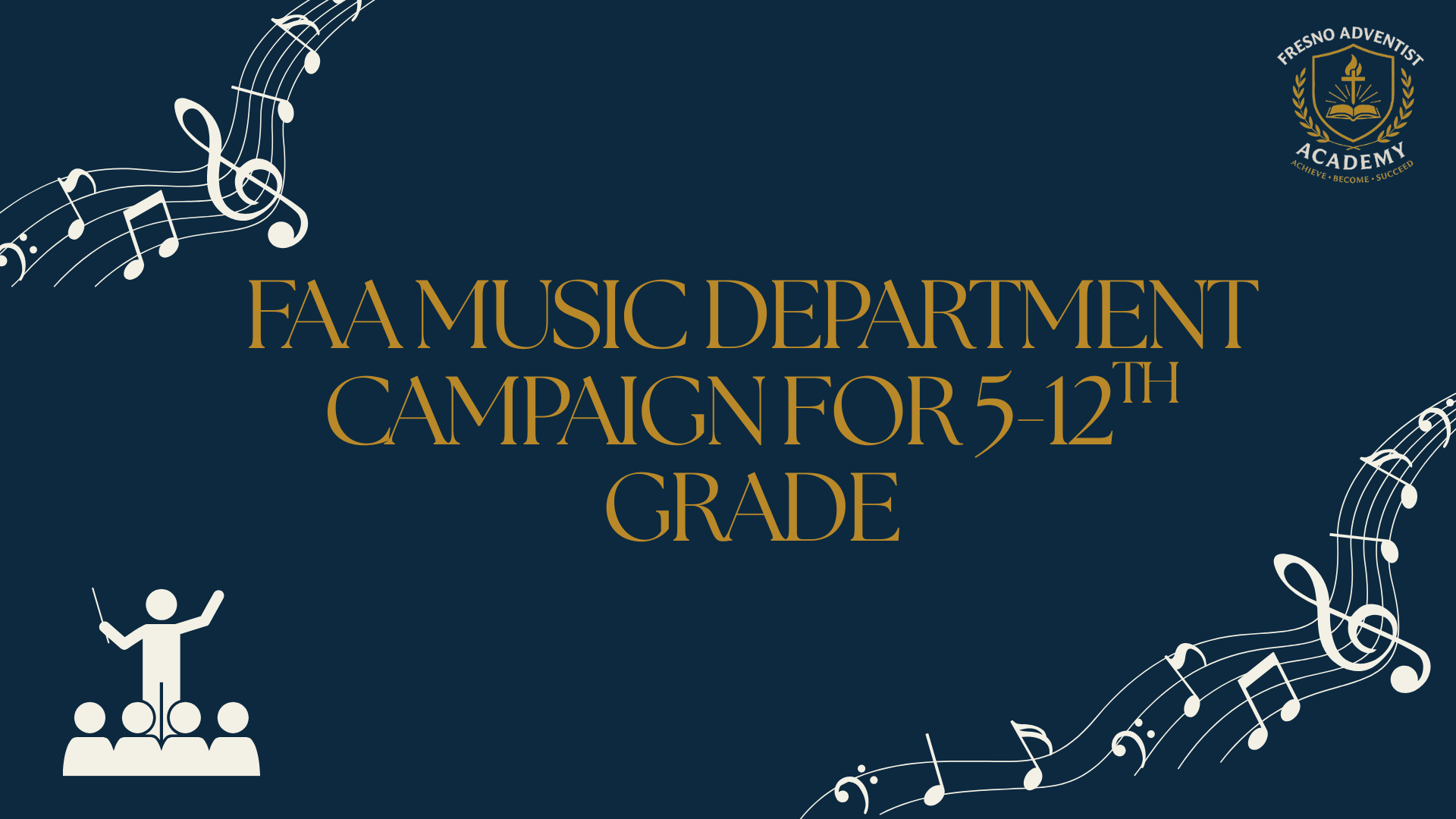 Campaign cover image for Lift every voice—help our students perform and succeed.