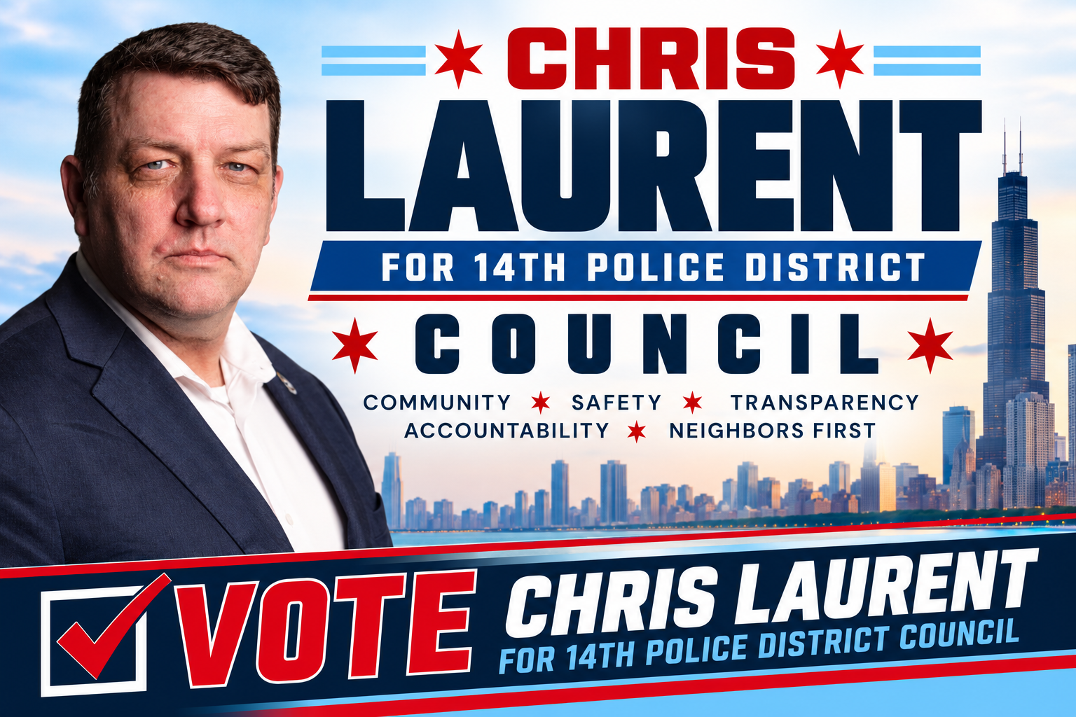 Campaign cover image for Friends of Chris Laurent