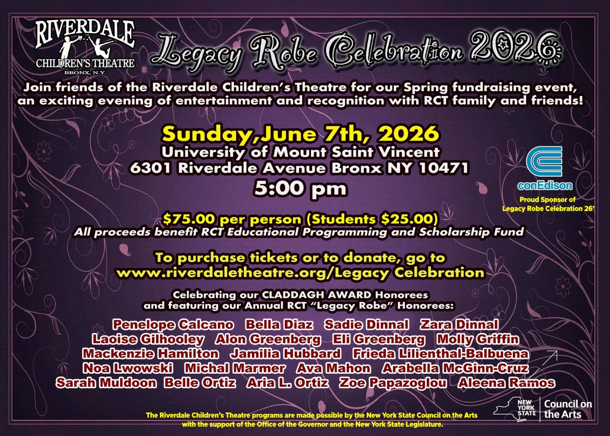 Campaign cover image for Legacy Celebration 2026