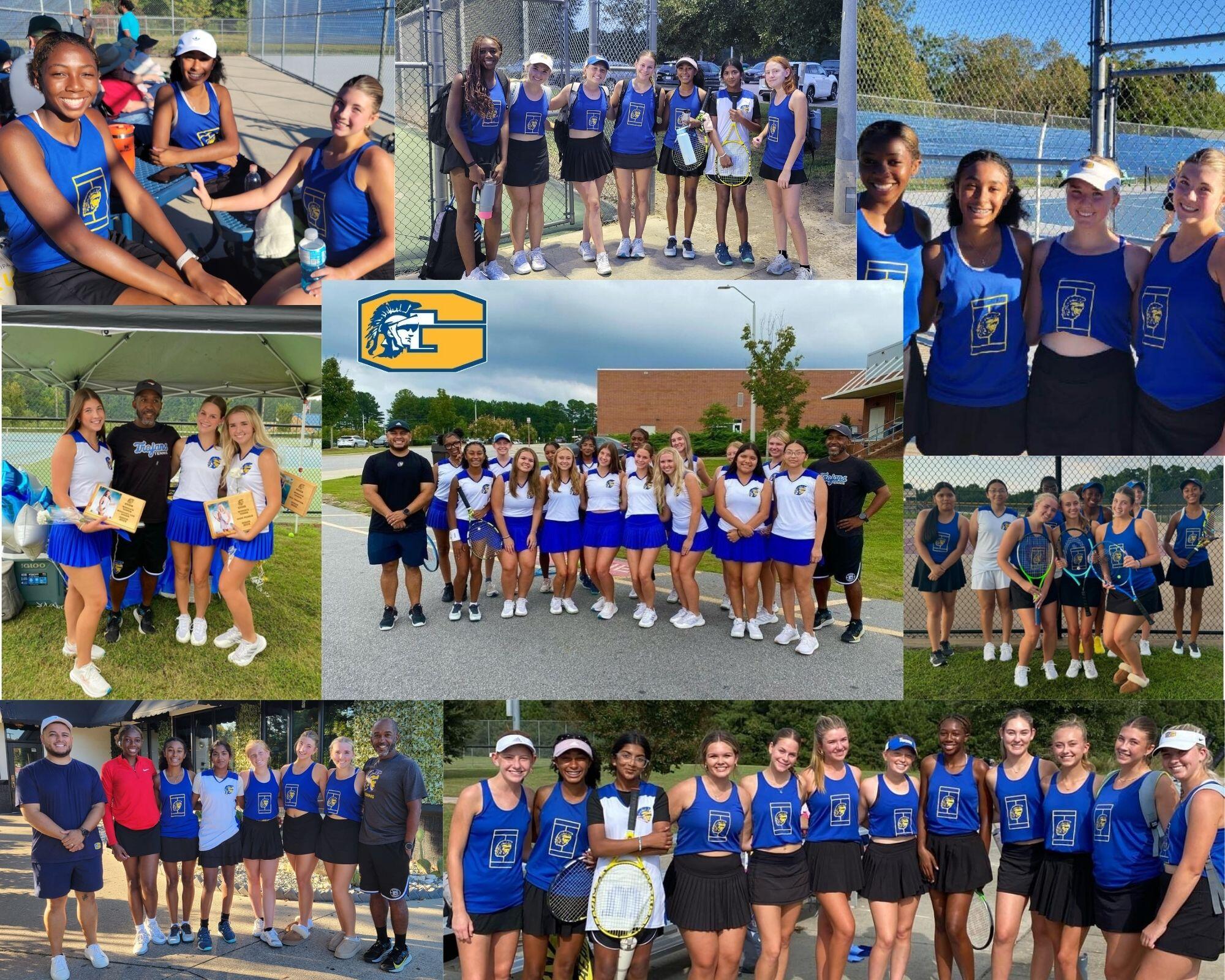 Campaign cover image for Garner High School Women's Tennis Team