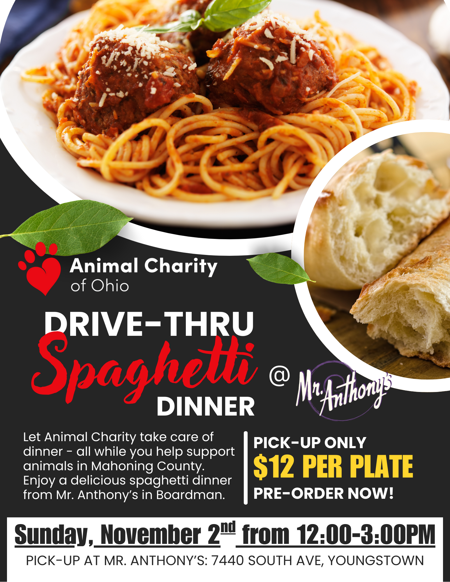 Campaign cover image for 2025 Drive-Thru Spaghetti Dinner