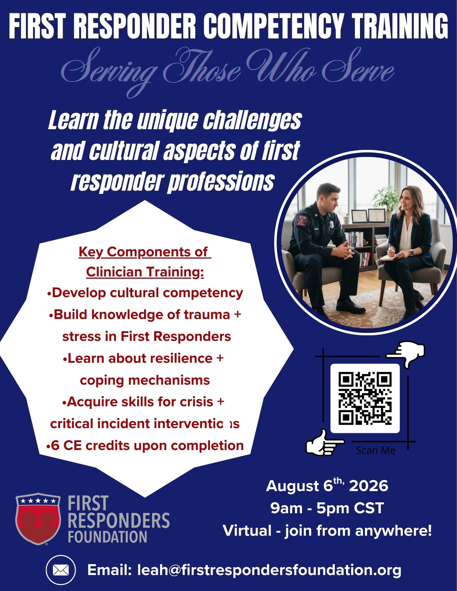 Campaign cover image for 2026 Clinician Training virtual