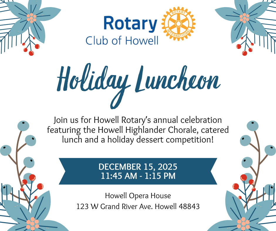 Campaign cover image for Howell Rotary Holiday Luncheon