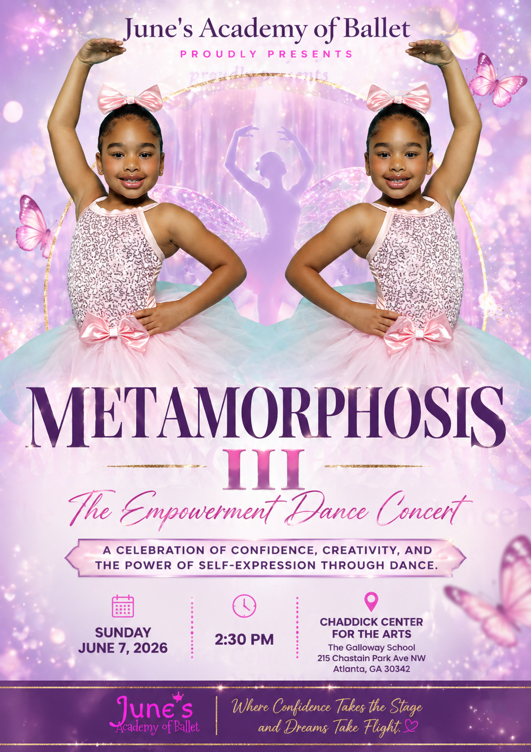 Campaign cover image for Metamorphosis III: The Empowerment Dance Concert