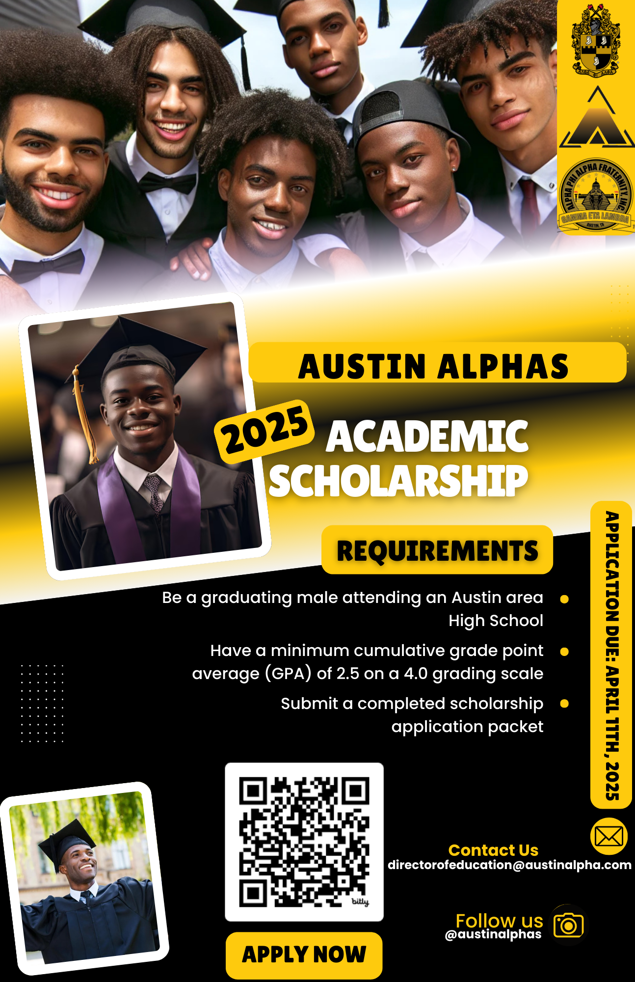 Campaign cover image for Austin Alpha '25 Academic Scholarship