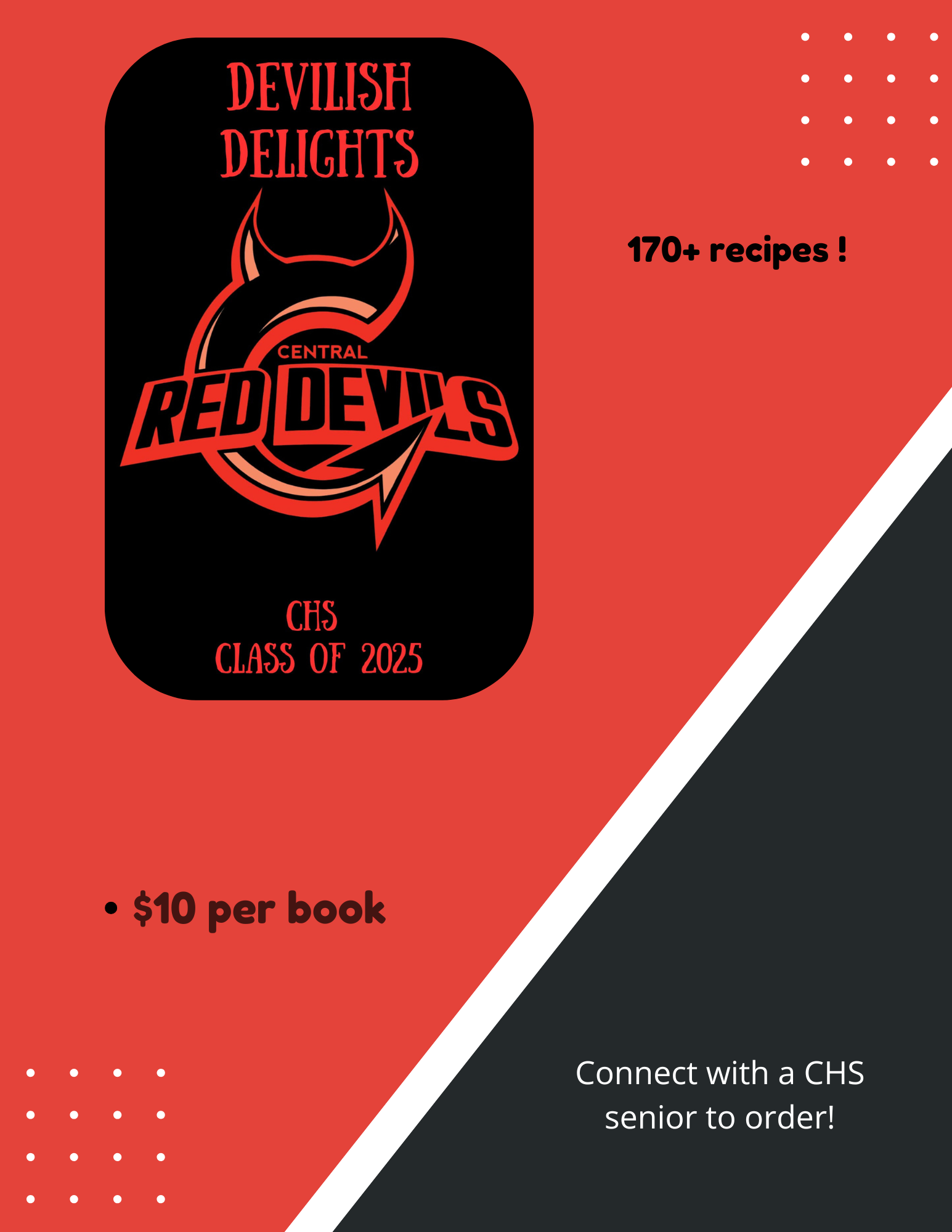 Campaign cover image for CHS Cookbook Class of 2025 - Project Grad