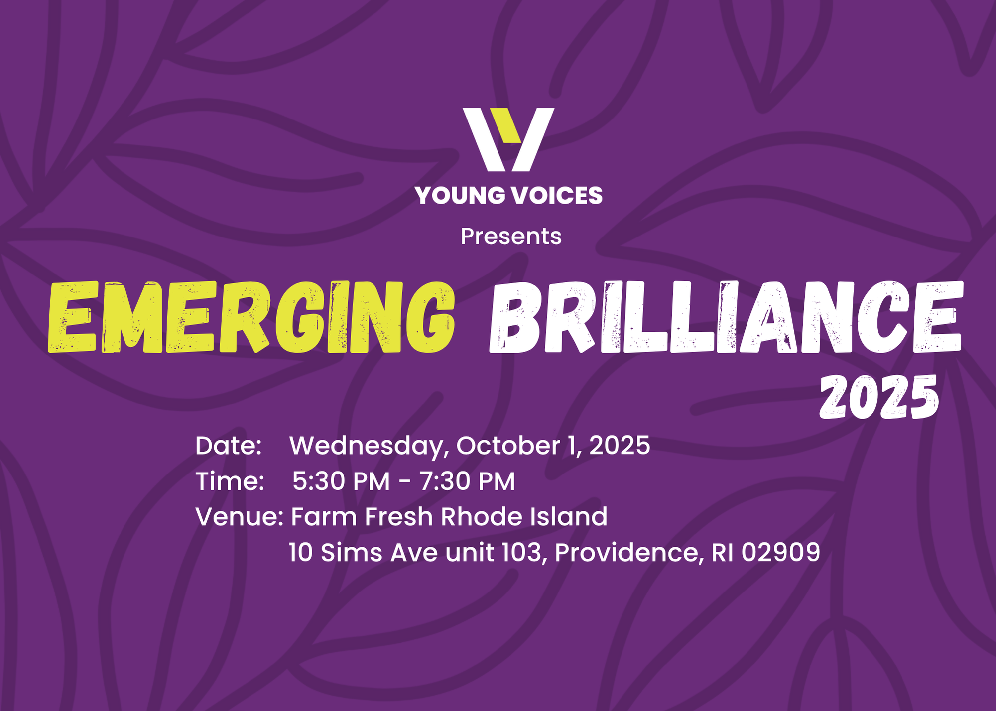 Campaign cover image for Emerging Brilliance 2025