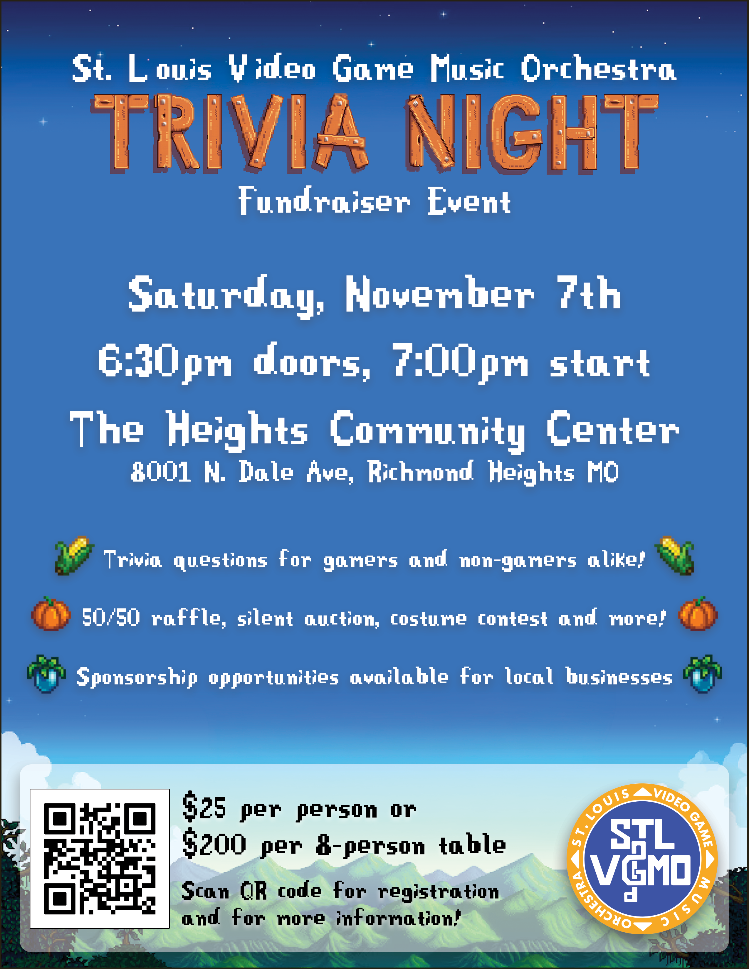 Campaign cover image for St. Louis Video Game Music Orchestra Trivia Night