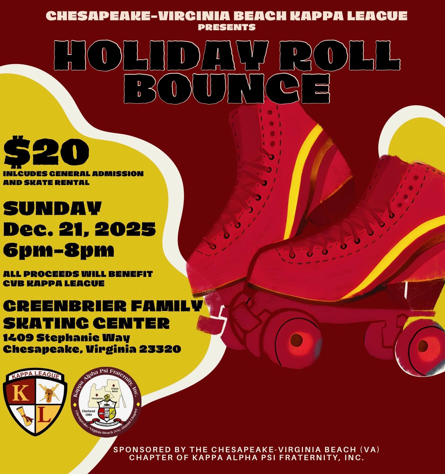 Campaign cover image for CVB Kappa League: Holiday Roll Bounce