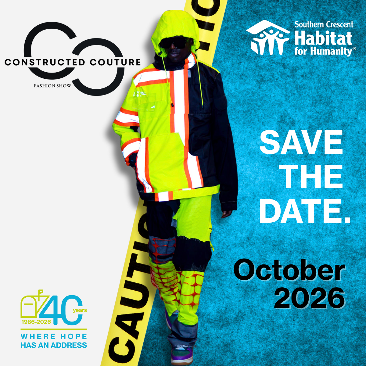 Campaign cover image for 40th Anniversary Constructed Couture Fashion Show & Gala