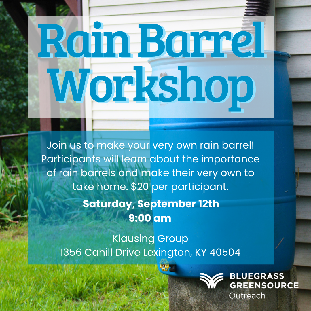 Campaign cover image for 9/12 Lexington 9am Rain Barrel Workshop