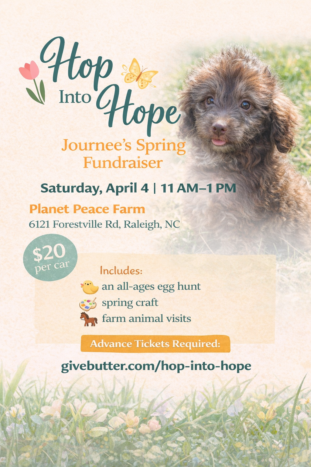 Campaign cover image for Hop Into Hope: Journee’s Spring Fundraiser