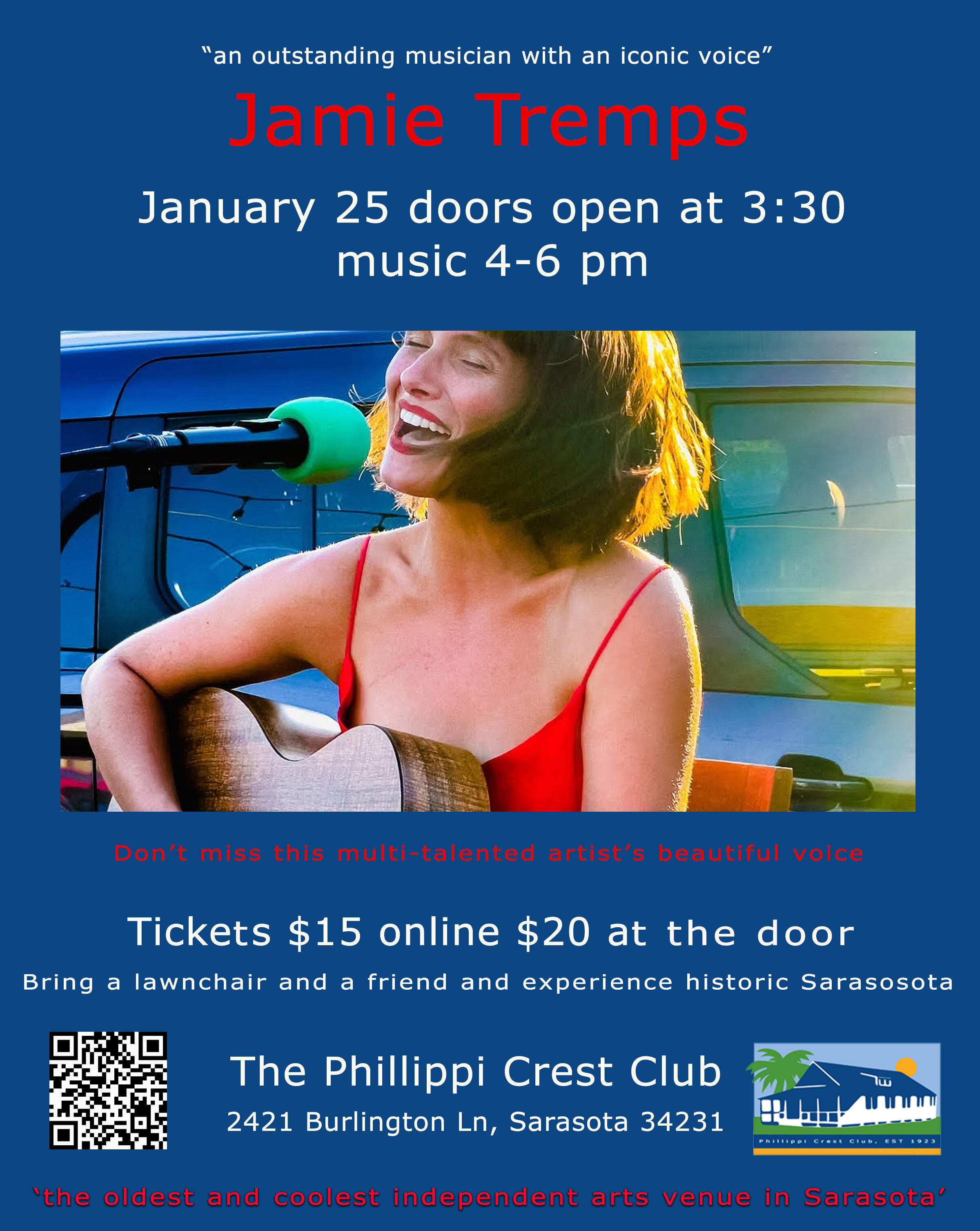 Campaign cover image for Jamie Tremps at The Clubhouse