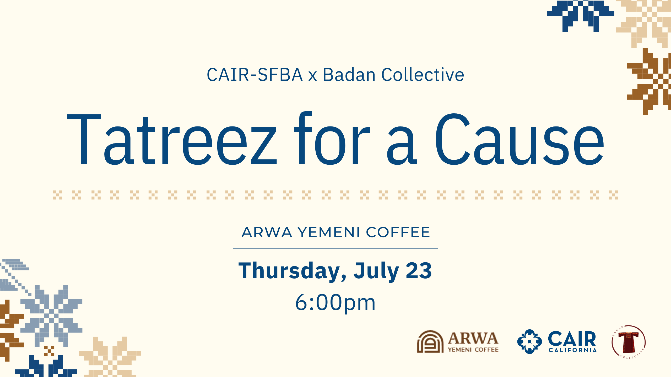 Campaign cover image for Tatreez for a Cause