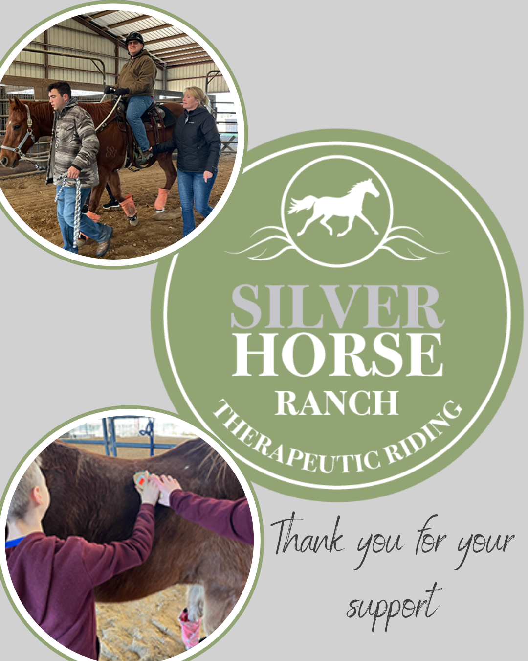 Campaign cover for Silver Horse Ranch Therapeutic Riding 2026
