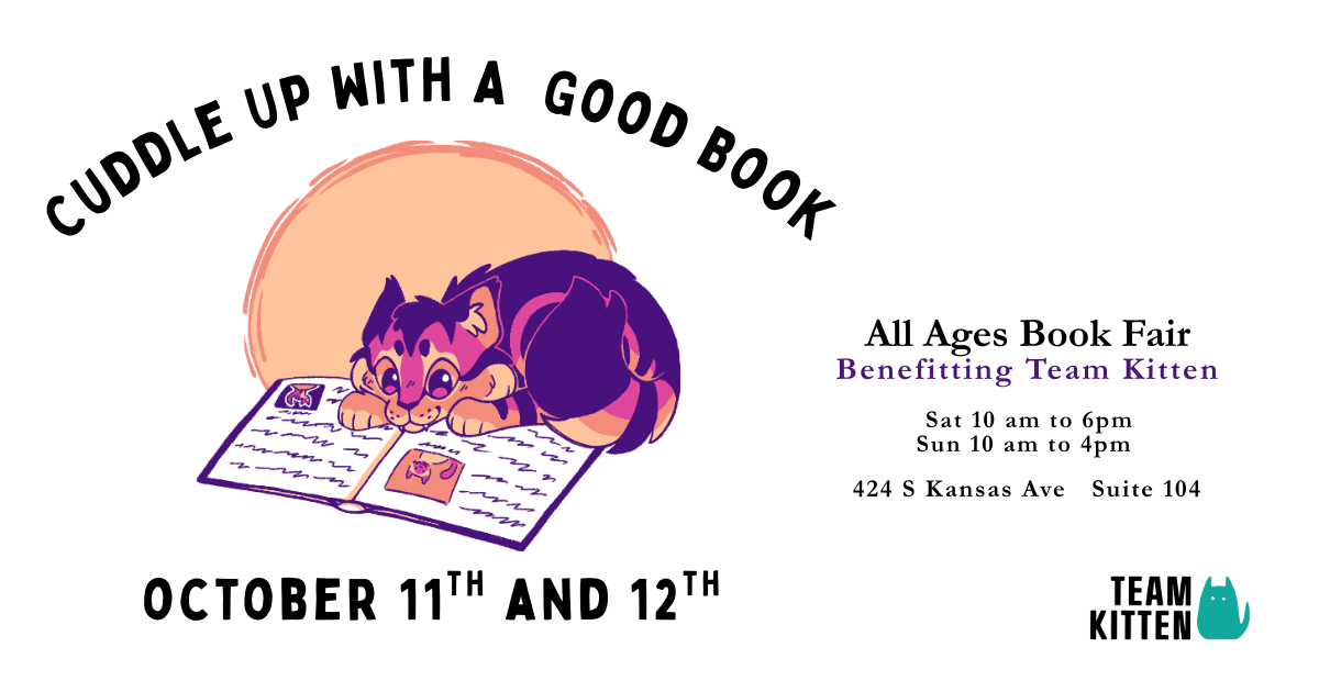 Campaign cover image for Team Kitten All Ages Book Fair- Sponsor Opportunities