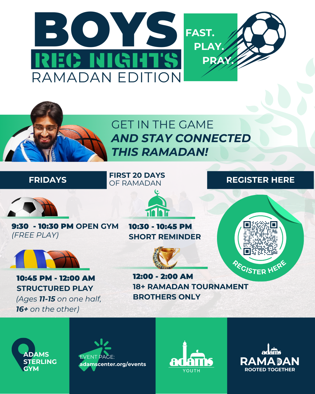 Campaign cover image for Boys’ Sports Night – Adams Sterling