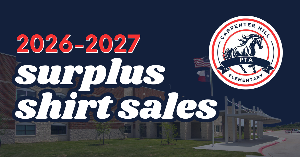 Campaign cover image for New Student Play Date Shirt Sales (2026-2027)