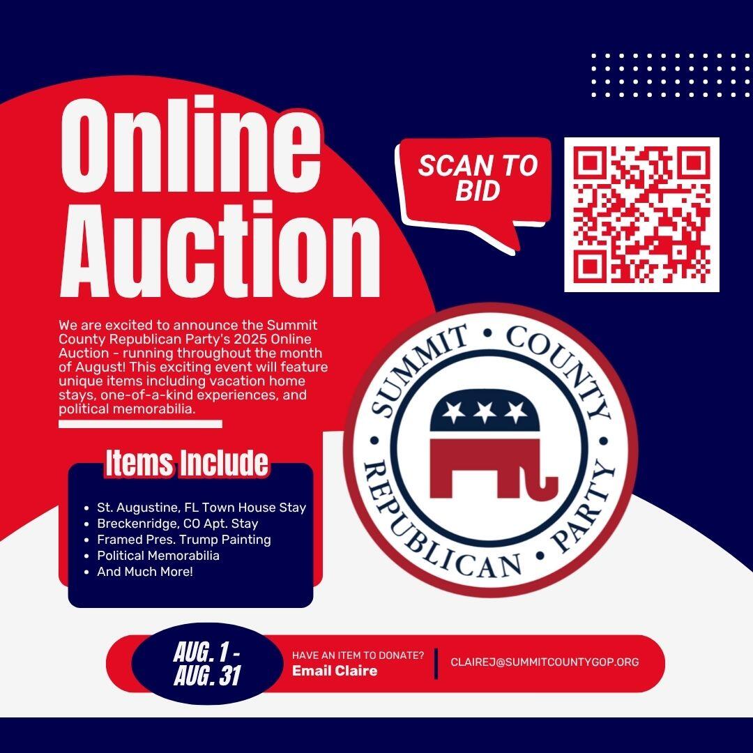Summit County Republican Party 2025 Auction | Summit County Republican ...
