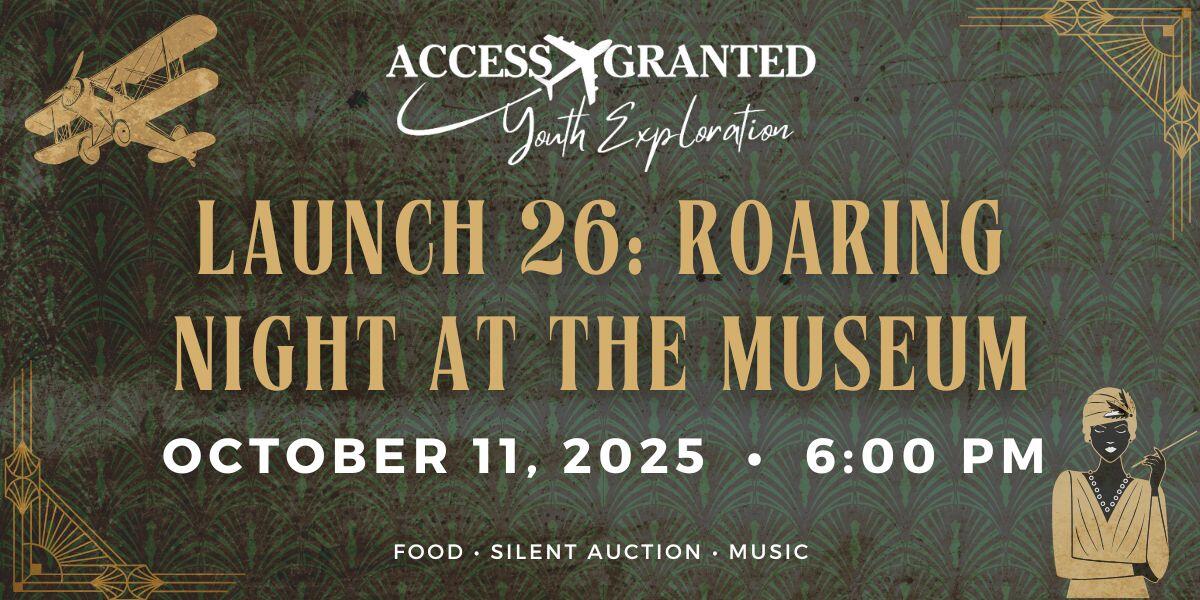 Campaign cover image for Launch 26: Roaring Night at the Museum