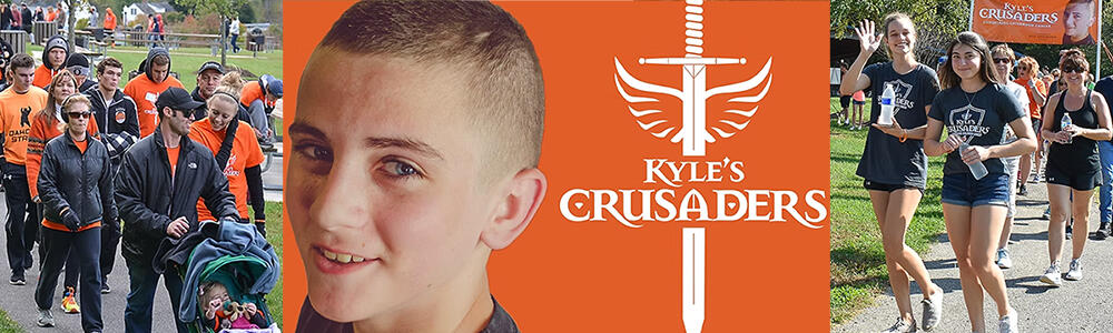 Campaign cover image for Kyle's Crusaders 2025 Walk to Conquer Childhood Cancer