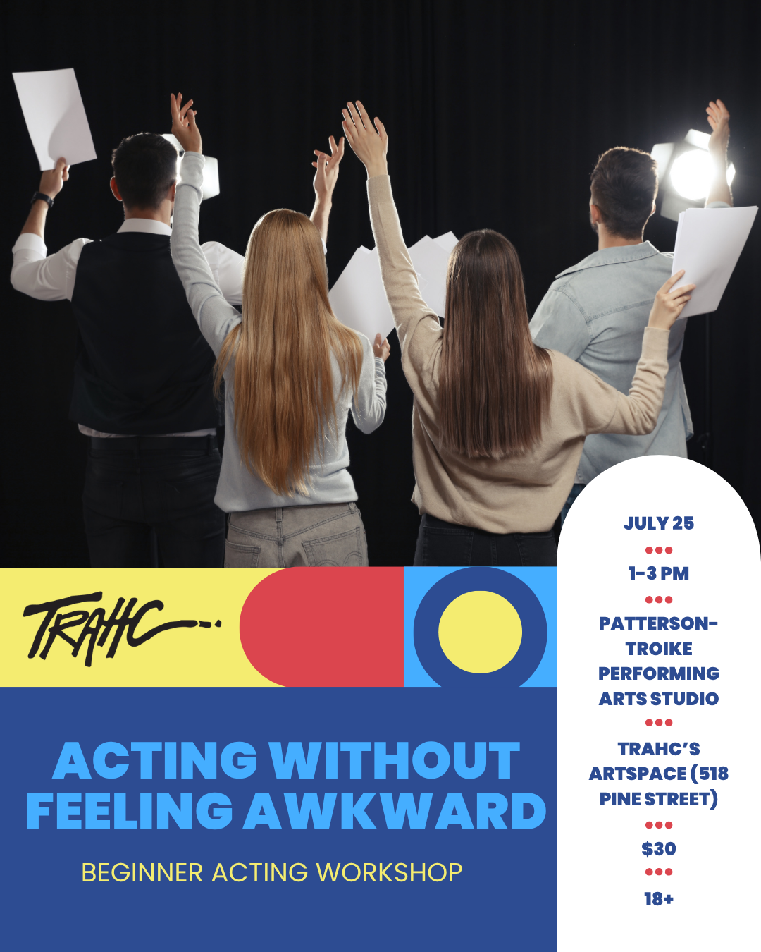 Campaign cover image for 7/25 Acting Without Feeling Awkward