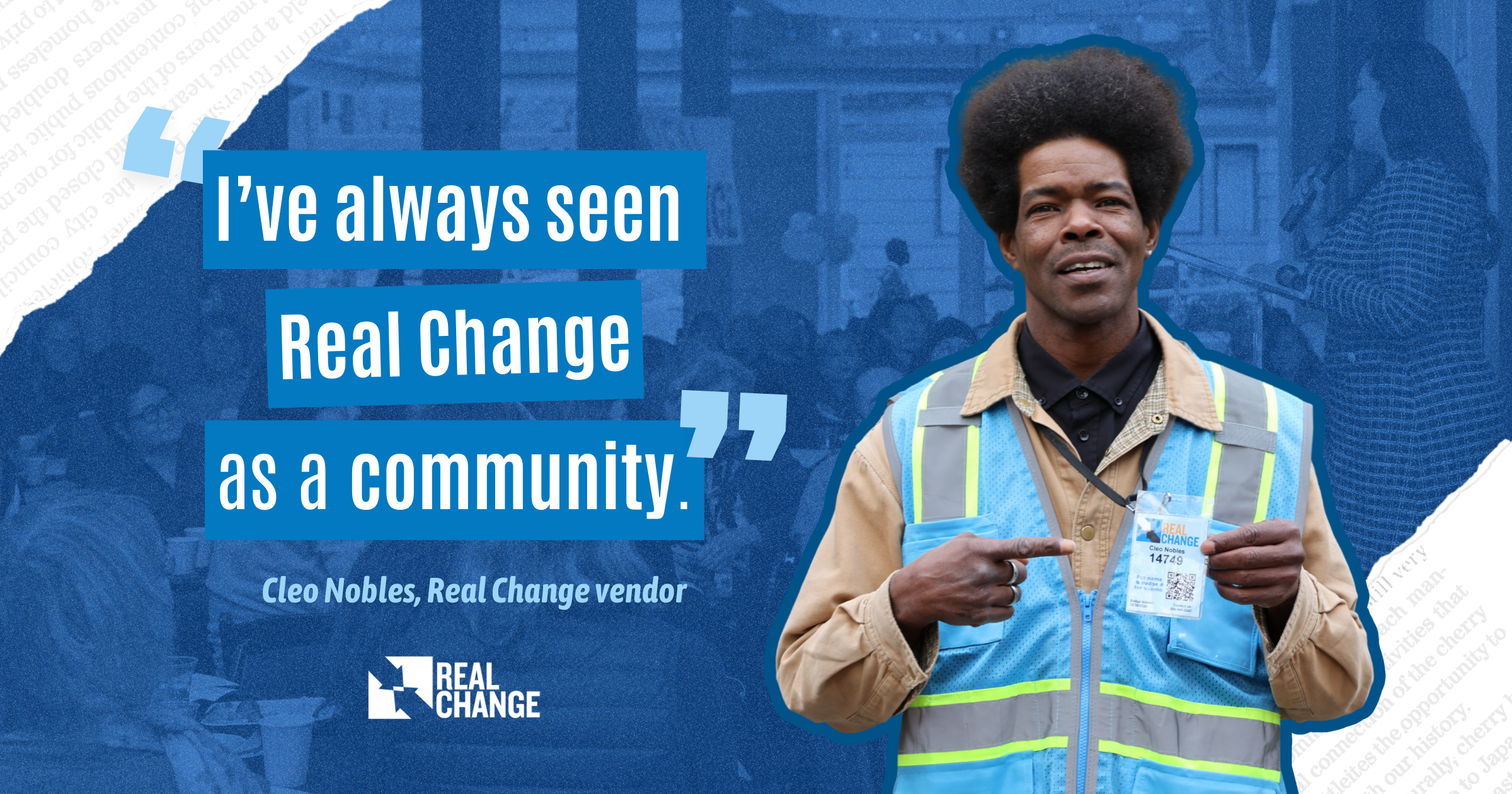 Campaign cover image for Change Begins With Community