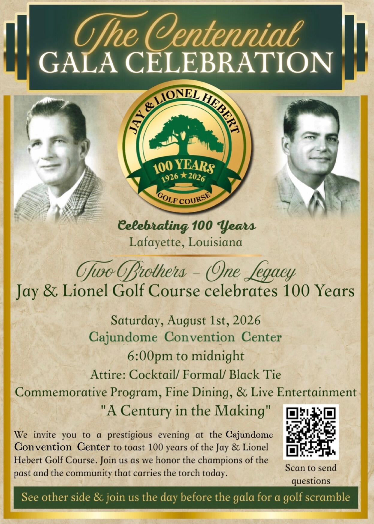 Campaign cover image for Jay & Lionel Hebert Golf Course - The Centennial