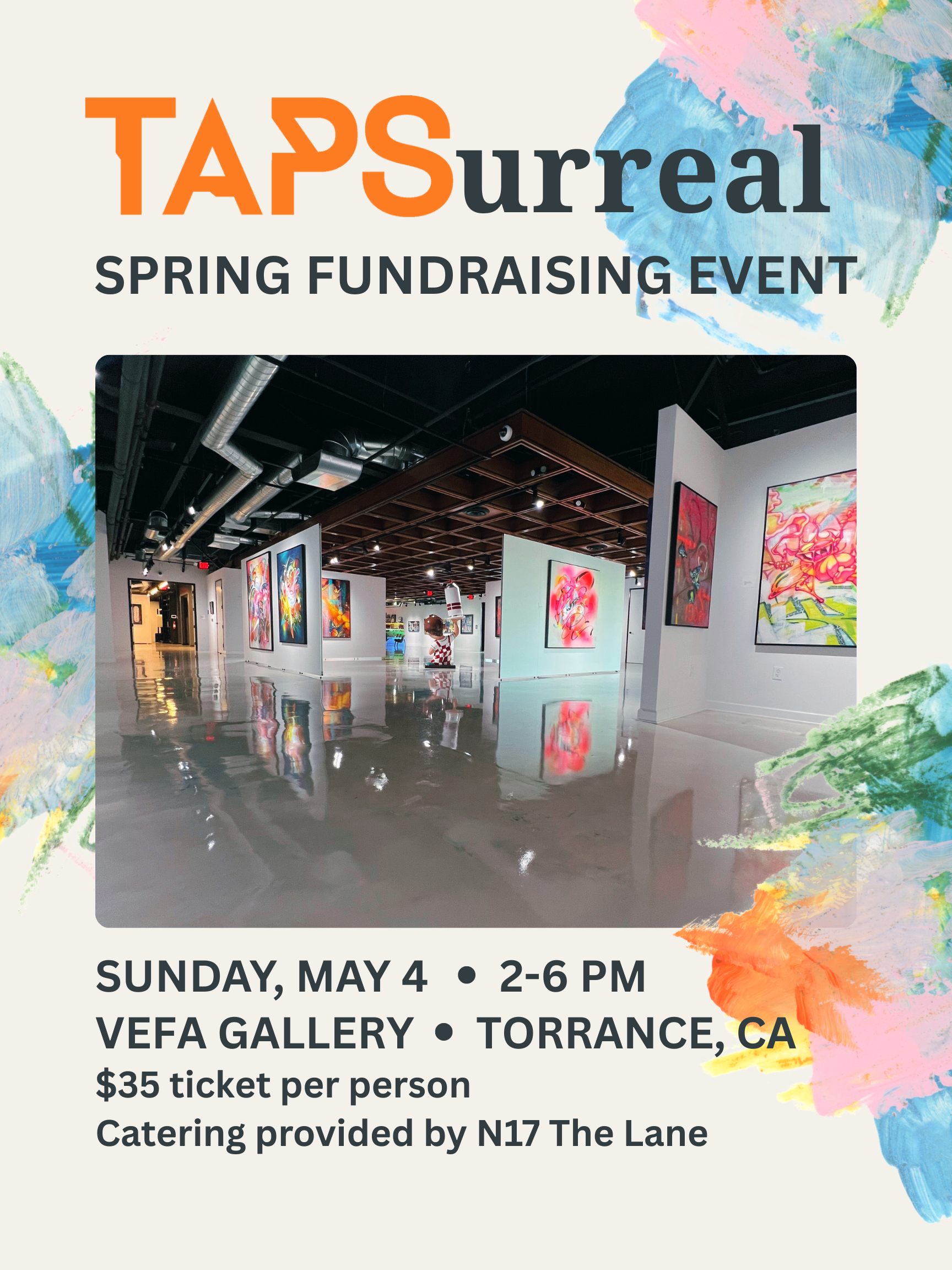 Campaign cover image for TAPSurreal: Spring Fundraising Event