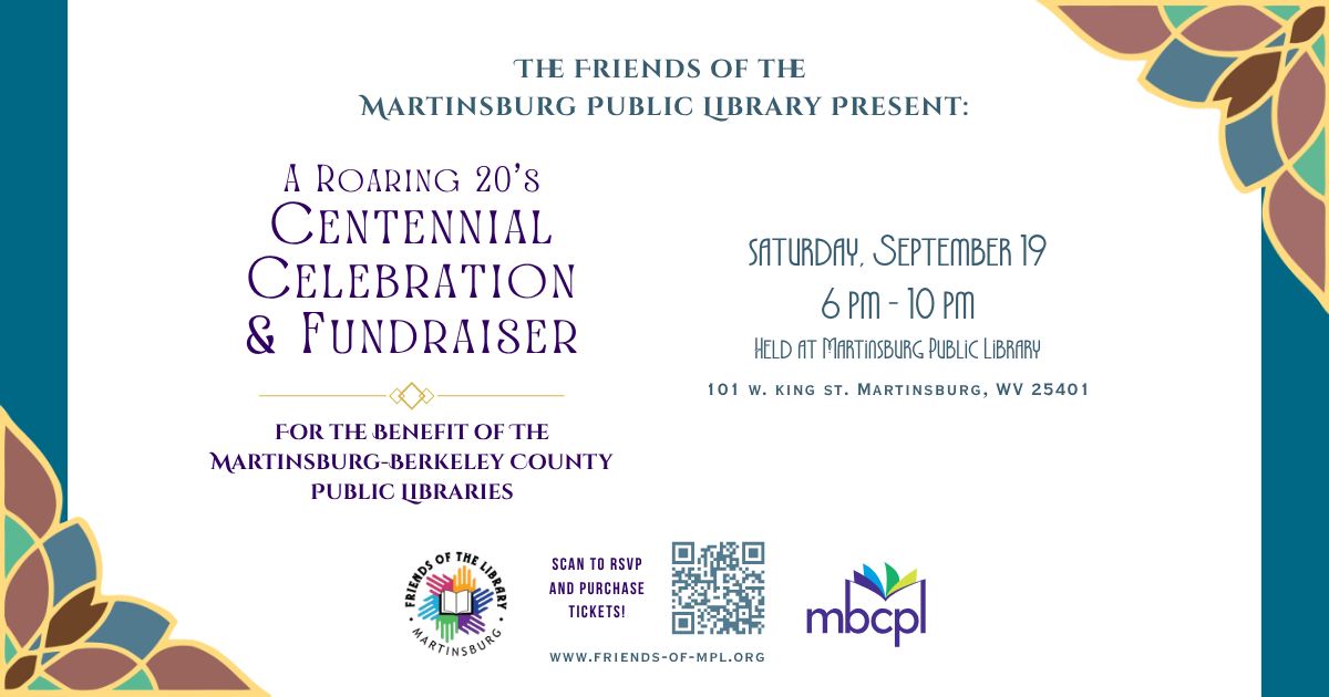 Campaign cover image for Tickets: The Centennial Celebration & Fundraiser benefitting MBCPL Libraries