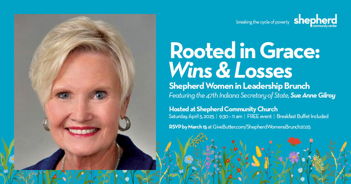 Campaign cover image for Rooted in Grace: A Women's Leadership Brunch by Shepherd Community Center