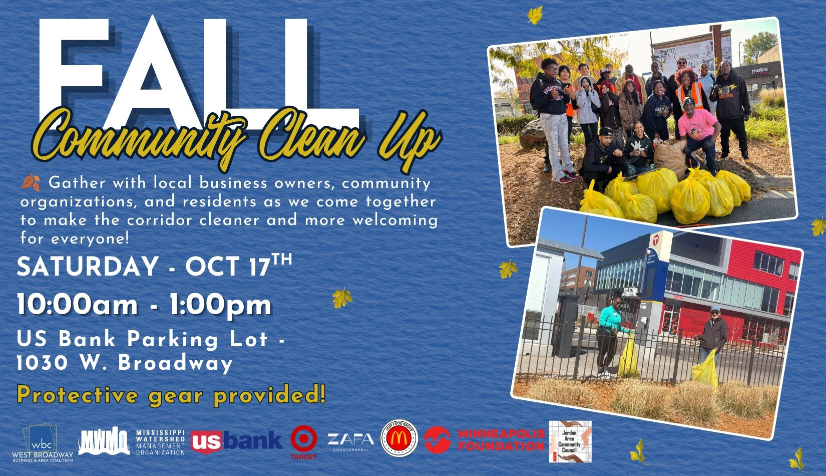 Campaign cover image for 2026 West Broadway Fall Clean Up