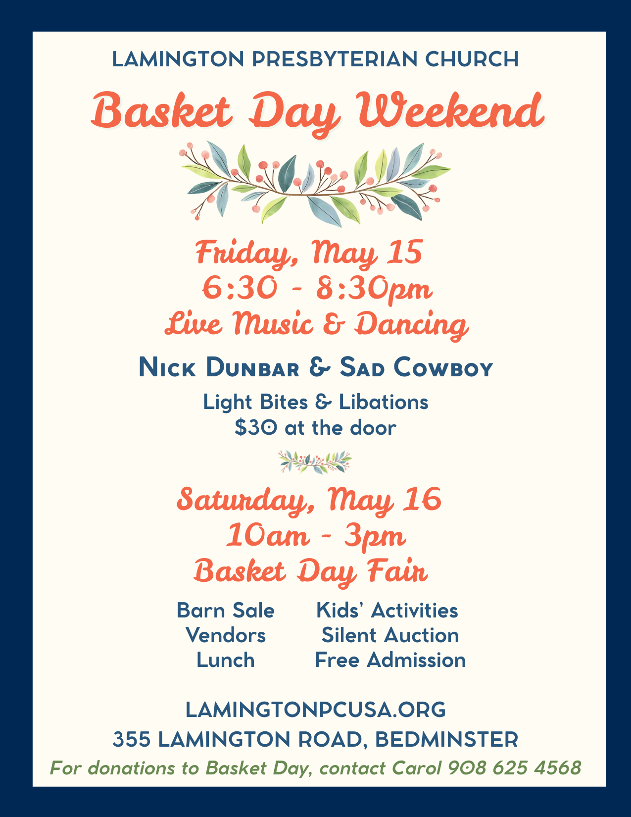 Campaign cover image for Basket Day Events & Auction