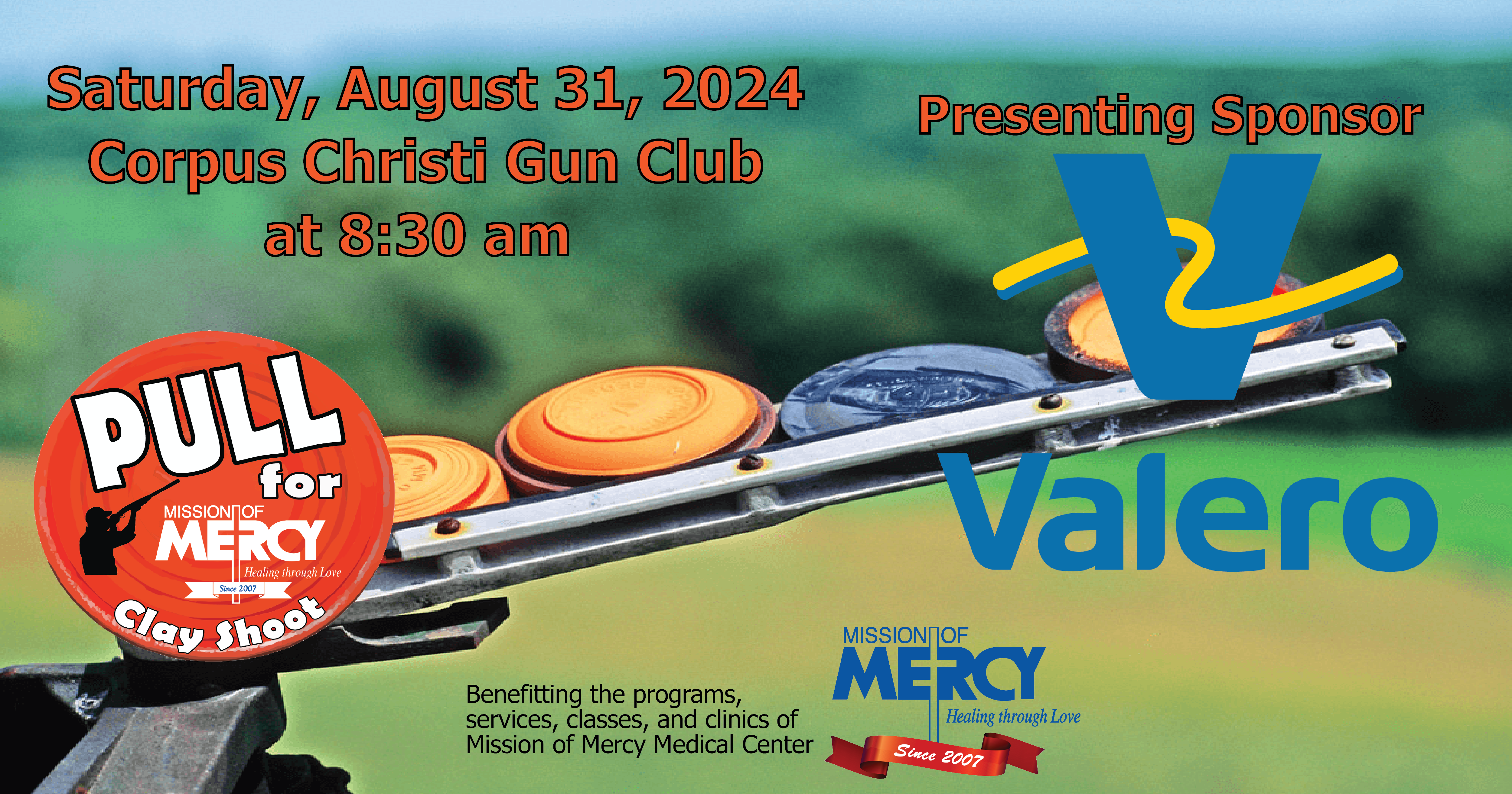Campaign cover image for PULL for Mission of Mercy Clay Shoot