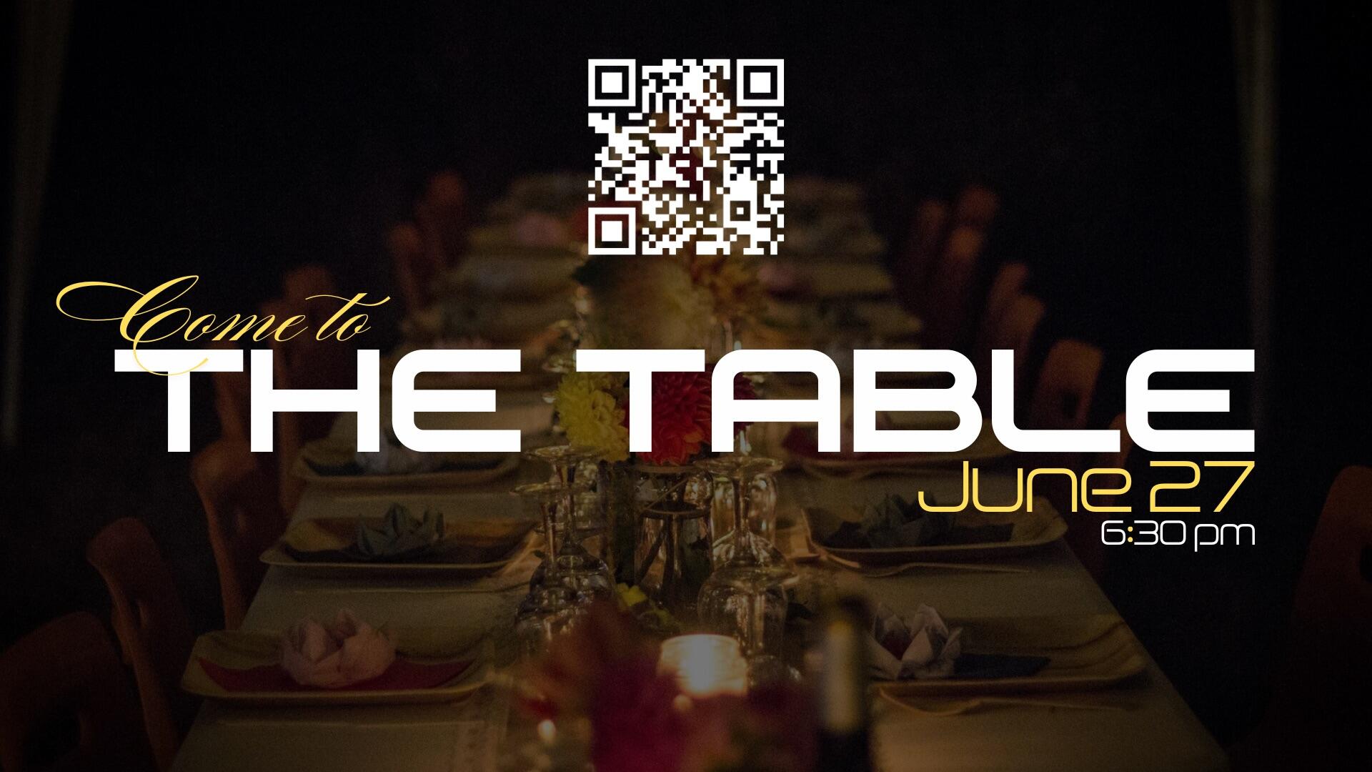 Campaign cover image for Come to the Table
