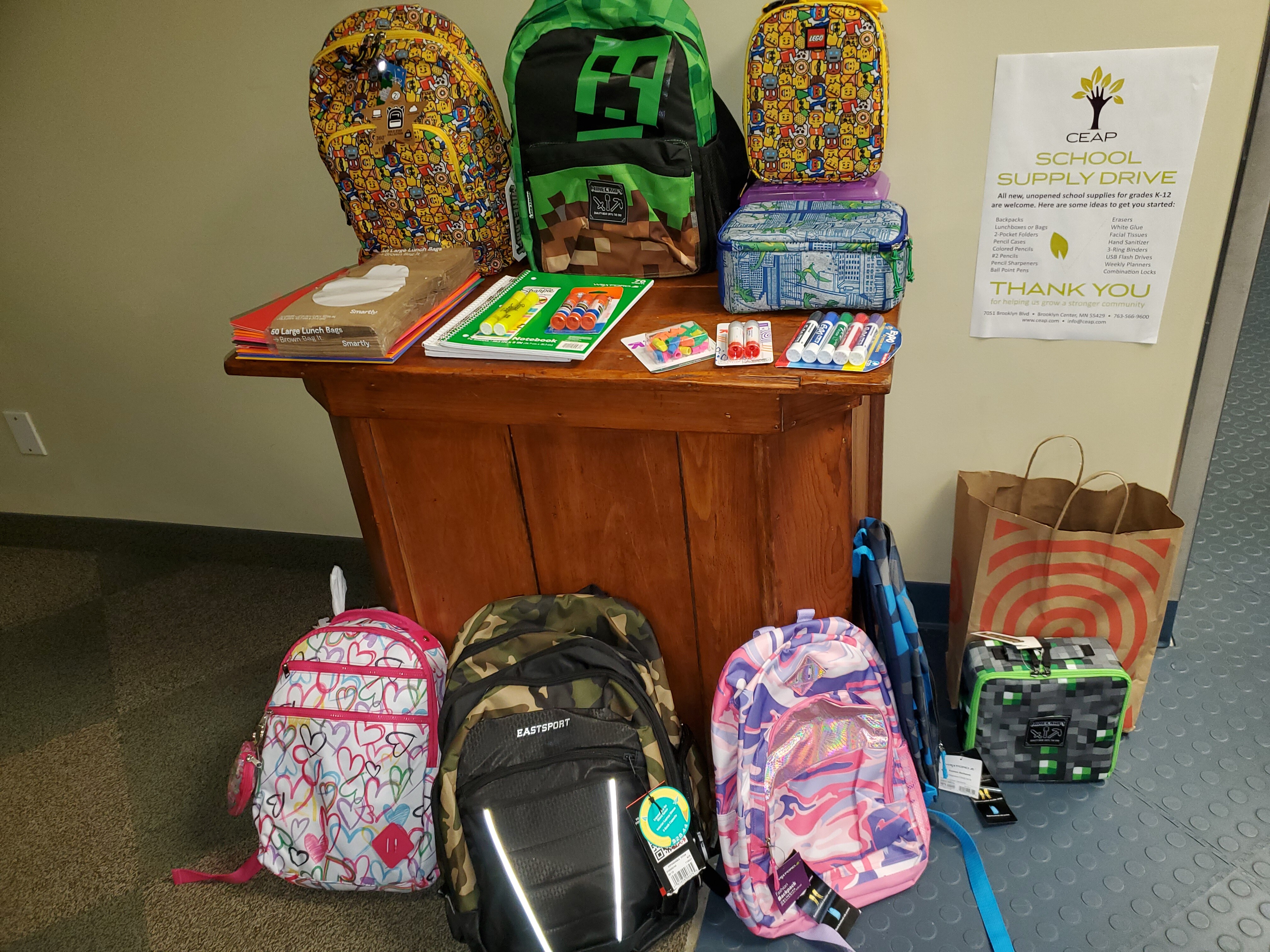 Campaign cover image for MGS Machine Corporation Back-To-School drive