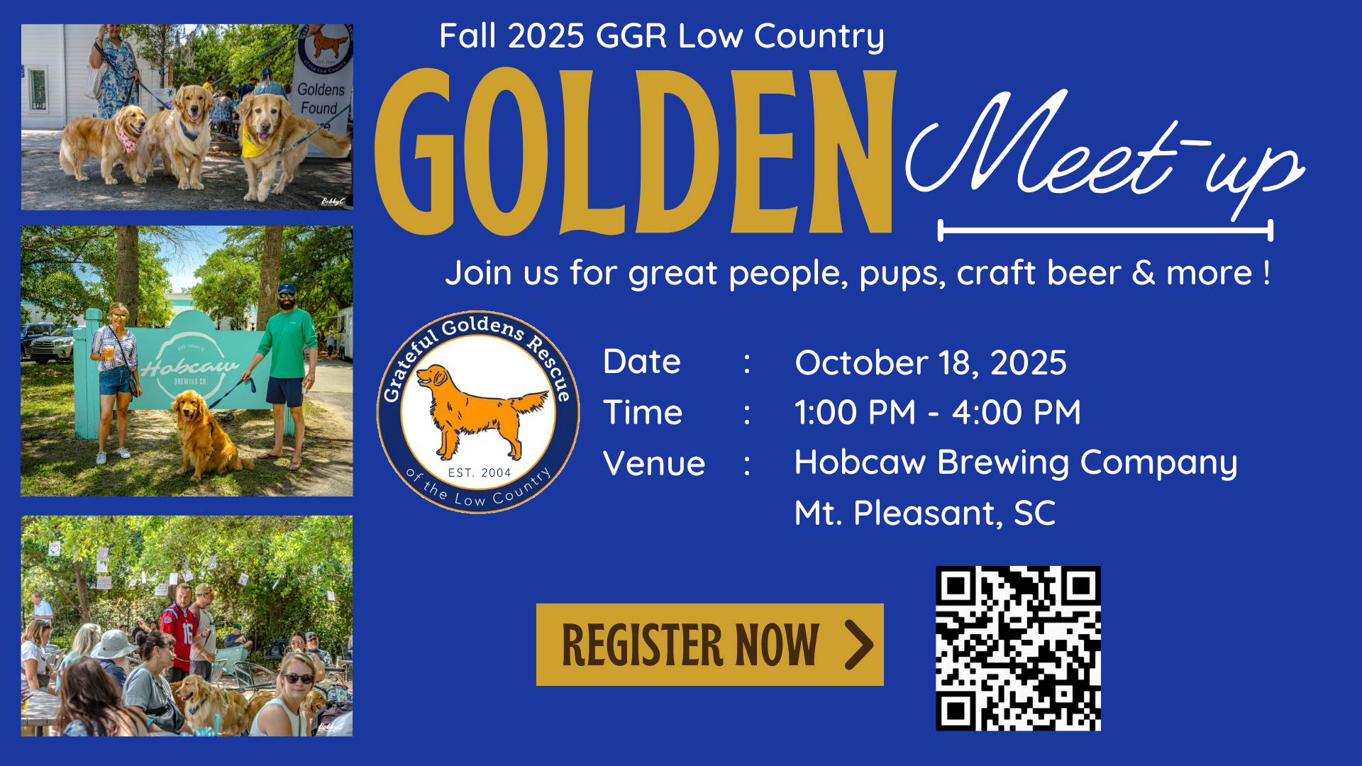 Campaign cover image for Fall 2025 GGRLC Golden Retriever Meet-Up