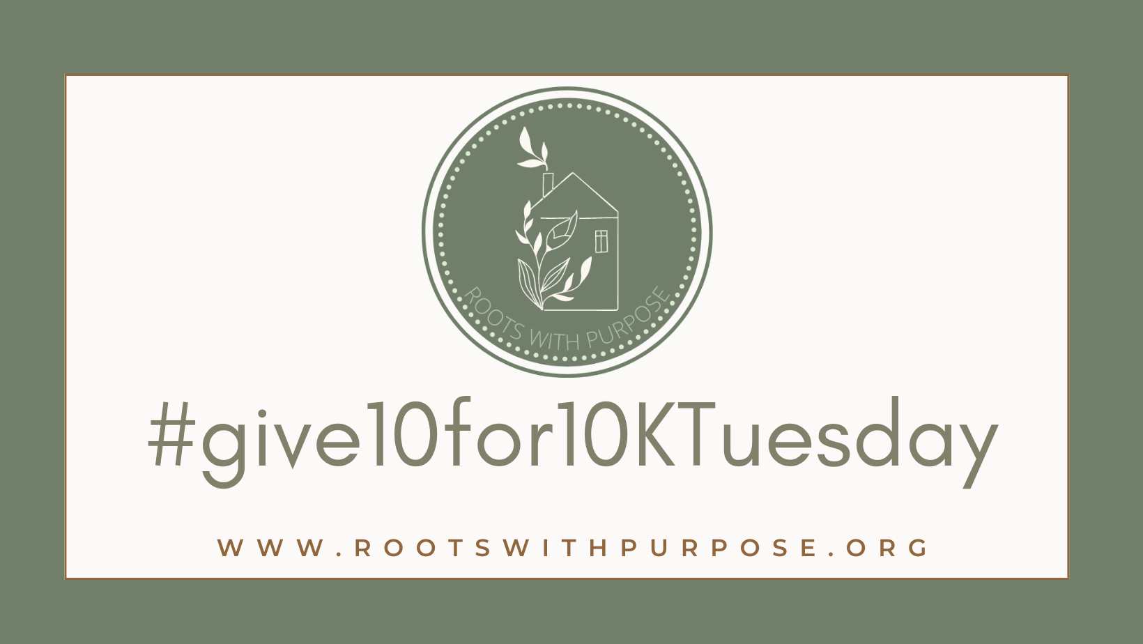 Campaign cover image for #give10for10KTuesday