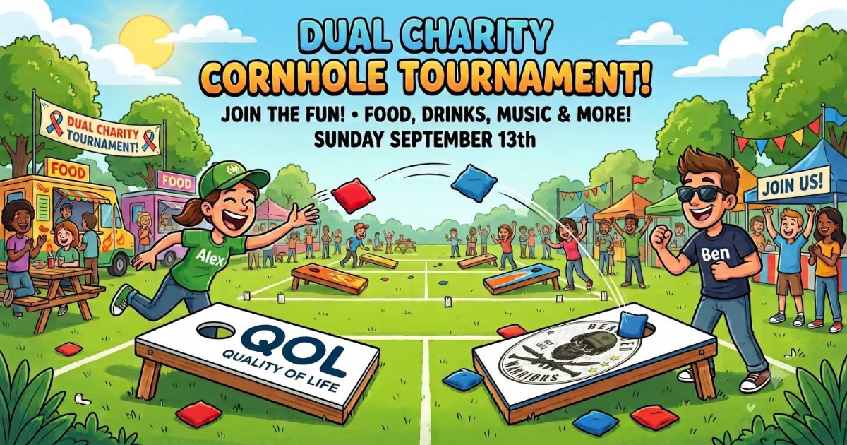 Campaign cover image for Dual Charity Cornhole Tournament