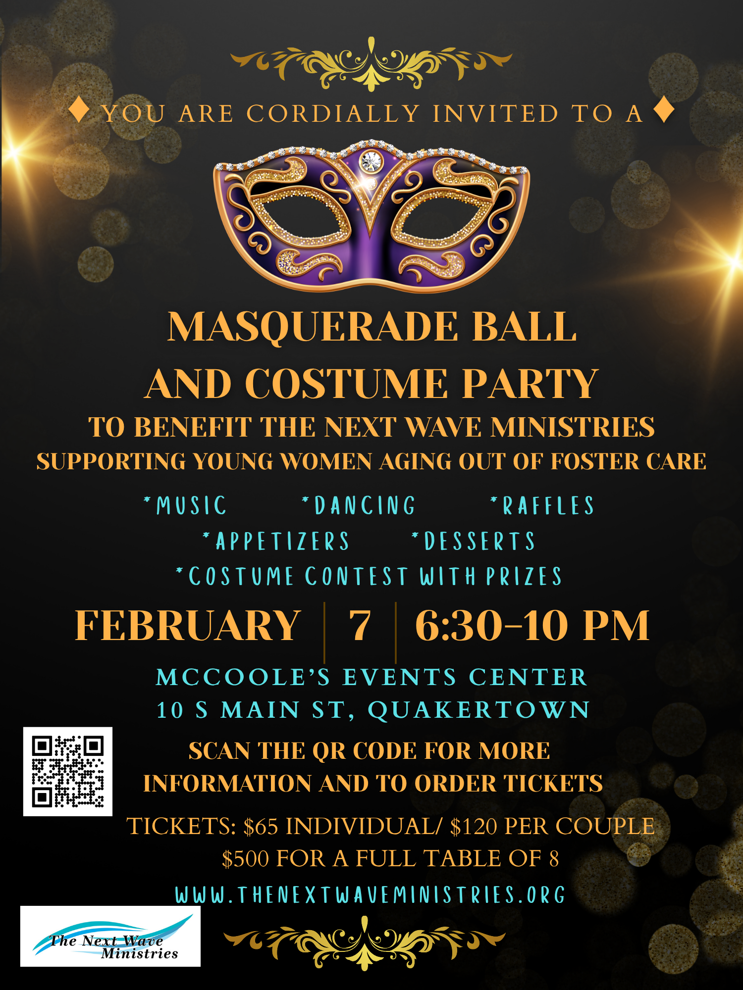 Campaign cover image for Masquerade Ball and Costume Party