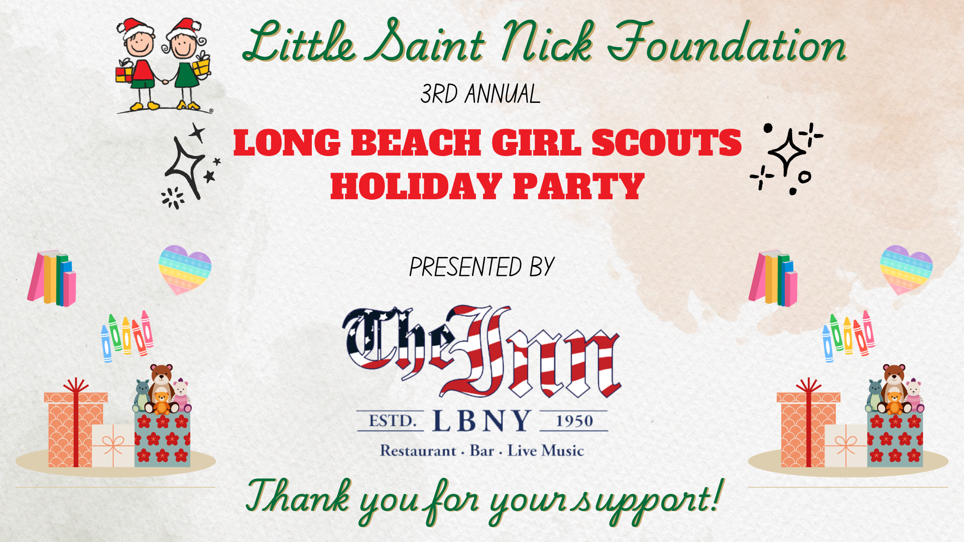 Campaign cover image for Long Beach Girl Scouts Holiday Party