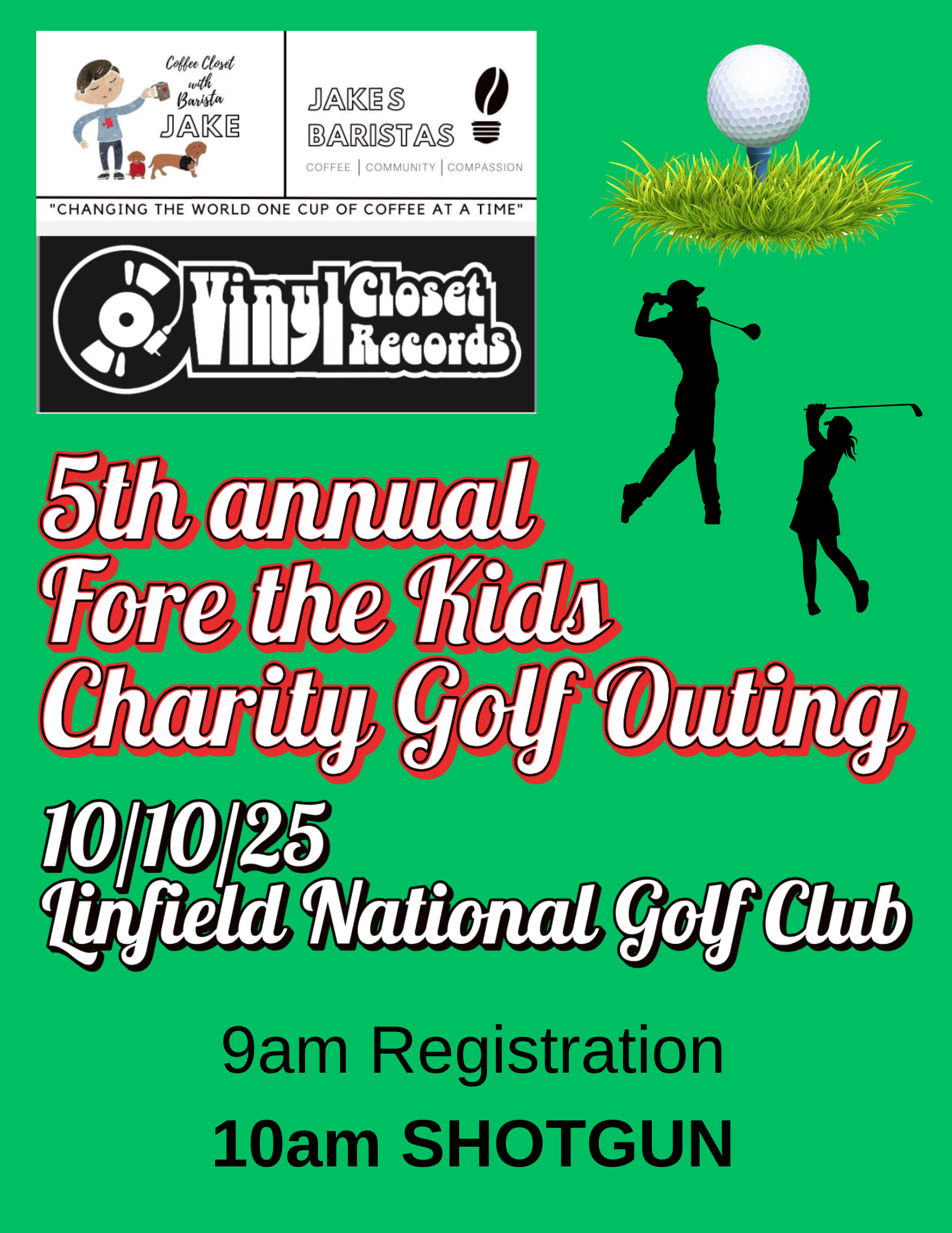 Campaign cover image for "FORE the Kids" Charity Golf Outing