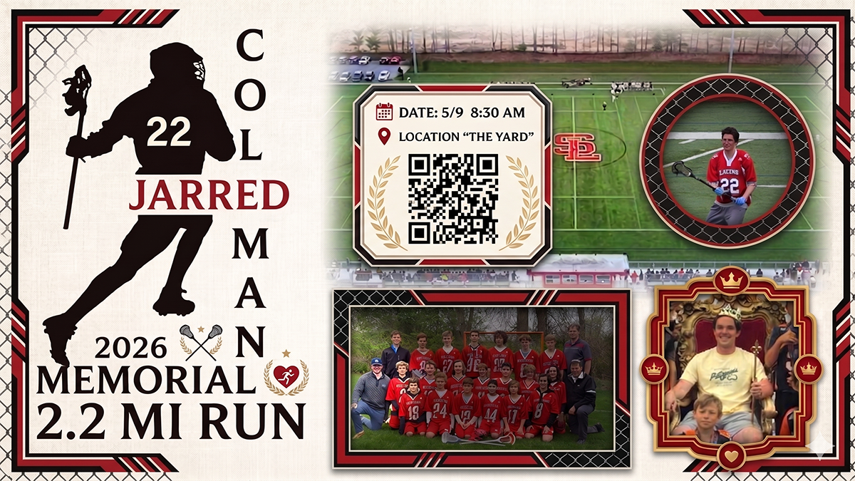 Campaign cover image for 2026 2nd Annual #22 Jarred K. Coleman Memorial Run & LaxFest