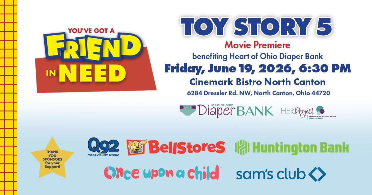 Campaign cover image for You've Got A Friend in Need Family Movie Night