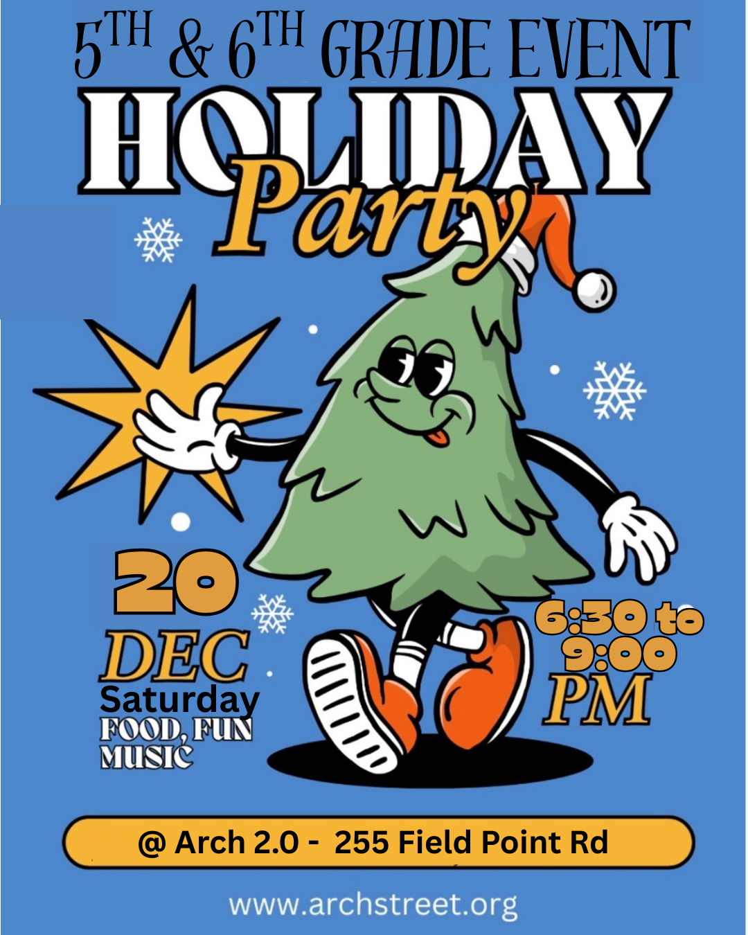Campaign cover image for 5th & 6th GRADE HOLIDAY PARTY - 2025