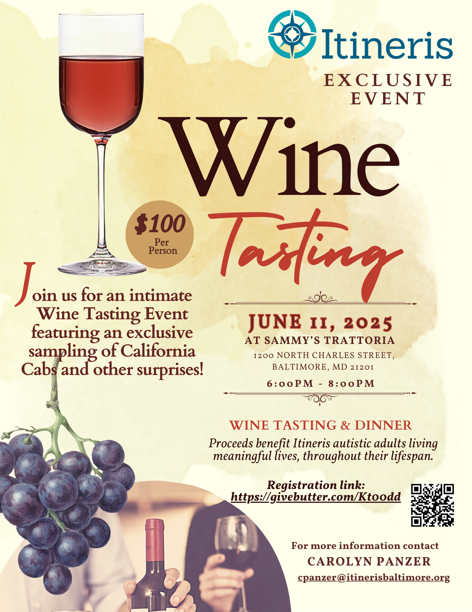 Campaign cover image for Exclusive Wine Tasting Event and Dinner